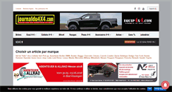 Desktop Screenshot of journaldu4x4.com